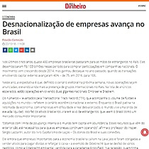 Desnacionalizao de empresas avana no Brasil